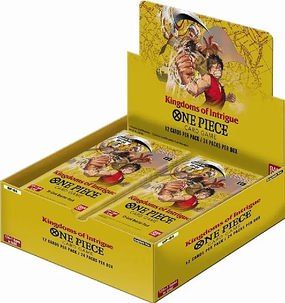 ONE PIECE CARD GAME - KINGDOMS OF INTRIGUE BOOSTER DISPLAY OP04 (24 PACKS) - EN